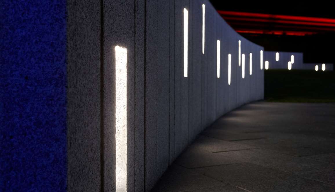 Haddeland Wall med LED belysning